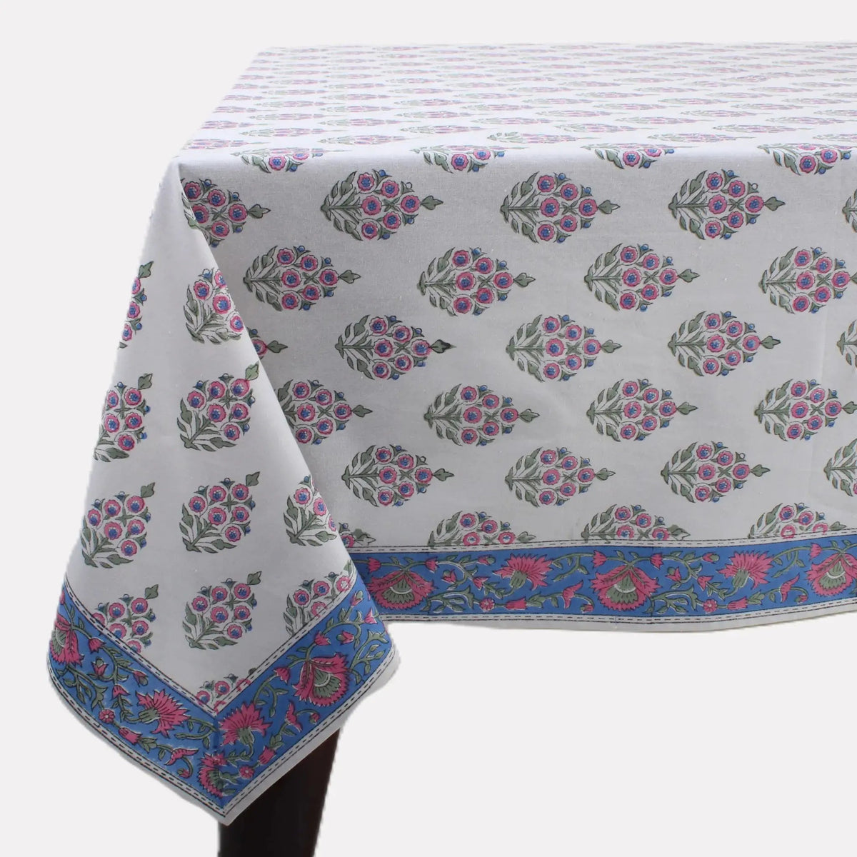 Ruddy Blue Square Tablecloth