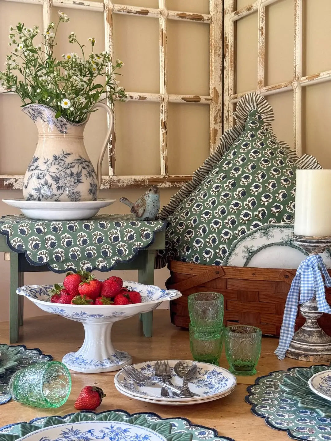 Basil Green Collection - FabricSG