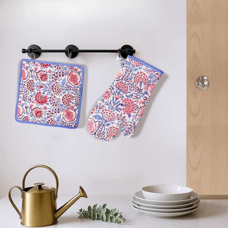 Cotton Oven Mitts & Pot Holders - FabricSG