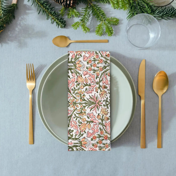 Plain Cotton Dinner Napkins - FabricSG