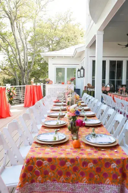 Rectangular Cotton Tablecloths - FabricSG