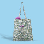 Columbia Blue Tote Bags