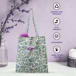 Columbia Blue Tote Bags