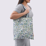 Columbia Blue Tote Bags