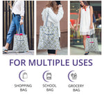 Light Steel Blue Tote Bag