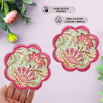 Pistachio Green Coasters