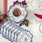 Powder and Pigeon Blue Coasters