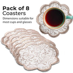 Taupe Jaal Coasters
