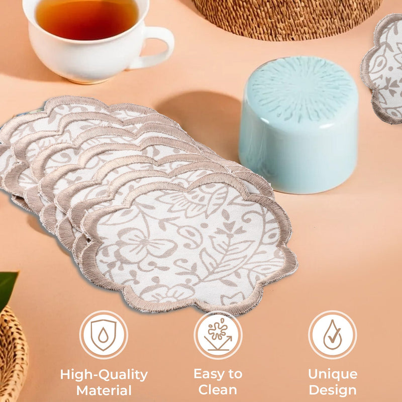 Taupe Jaal Coasters