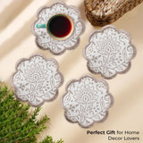 Taupe Jaal Coasters