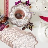 Taupe Jaal Coasters
