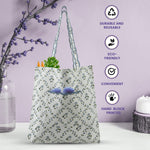 Powder Blue Tote Bags