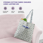 Powder Blue Tote Bags