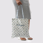 Powder Blue Tote Bags