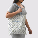 Powder Blue Tote Bags
