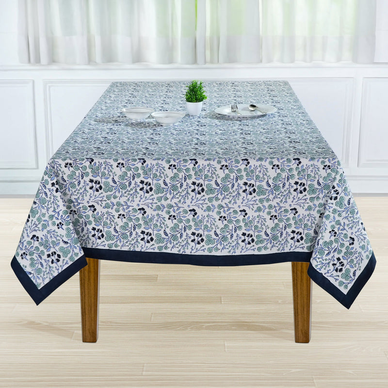 Denim and Baby Blue Tablecloth