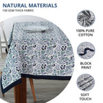 Denim and Baby Blue Tablecloth