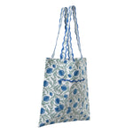 Queen Blue Tote Bags