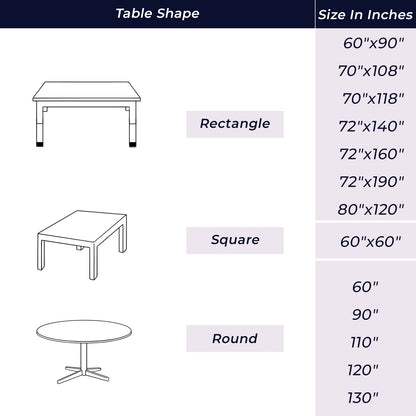Taupe Jaal Tablecloth