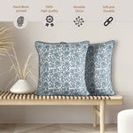 Dusty Blue Cushion Covers