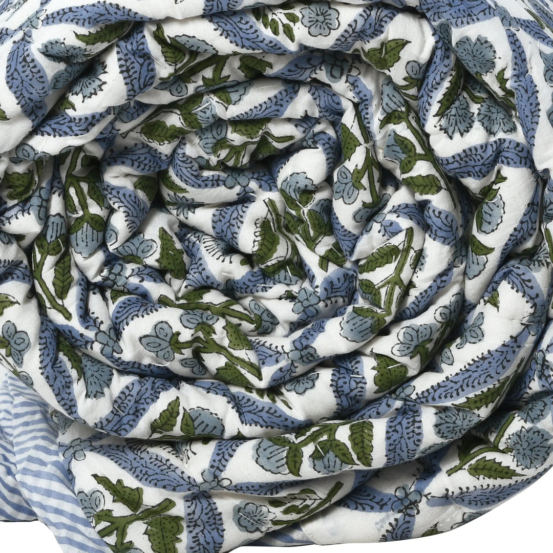 Light Steel Blue Quilt