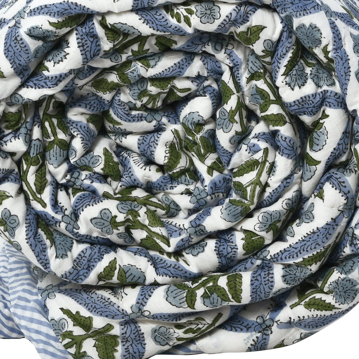 Light Steel Blue Quilt