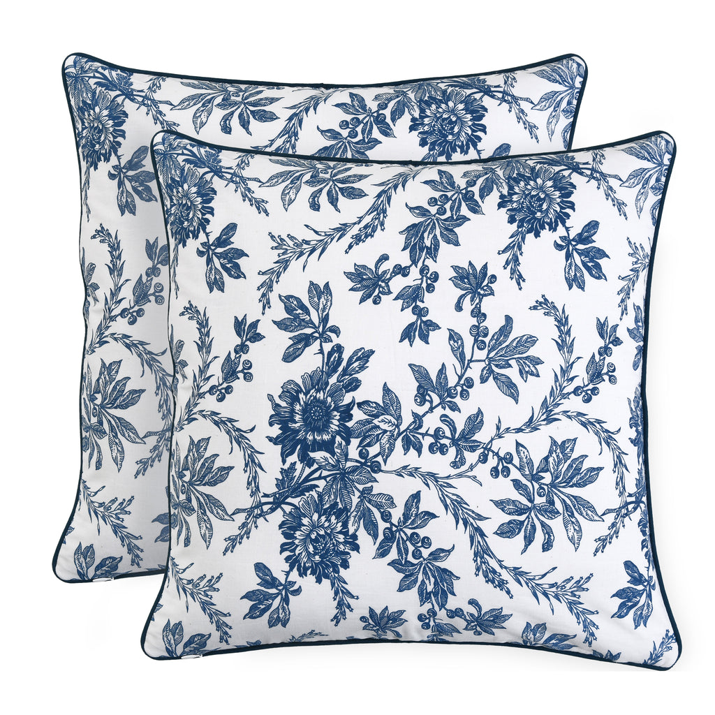 Incremental Blue Cushion Covers