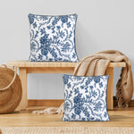 Incremental Blue Cushion Covers