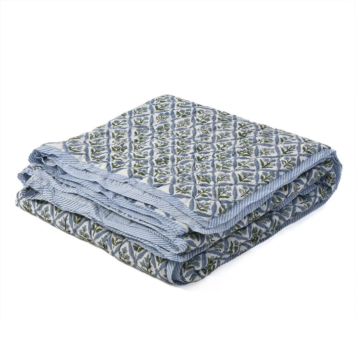 Light Steel Blue Quilt