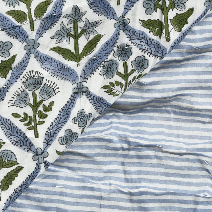 Light Steel Blue Quilt