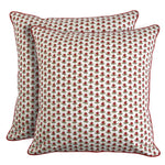 Mecca Orange Cushion Covers
