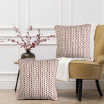 Mecca Orange Cushion Covers