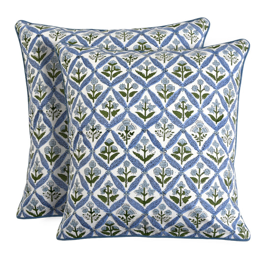 Light Steel Blue Cushion Covers