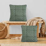 Basil Green Cushion Covers