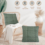 Basil Green Cushion Covers