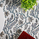 Baby Blue Eyes Round Tablecloth