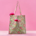 Pistachio Green Tote Bags