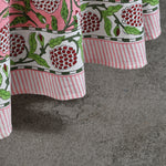 Strawberry Pink Round Tablecloth