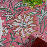 Candy Pink Round Tablecloth