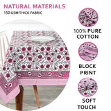 Sangria Red and Cerise Pink Pomegranate Design Tablecloth