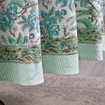 Russian Green, Peanut Brown Round Tablecloth