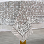 Taupe Gad Tablecloth