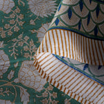 Old Moss Green Round Tablecloth