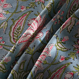 Ice Blue Round Tablecloth