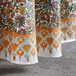 Goldenrod Yellow Round Tablecloth
