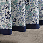 Denim and Baby Blue Round Tablecloth