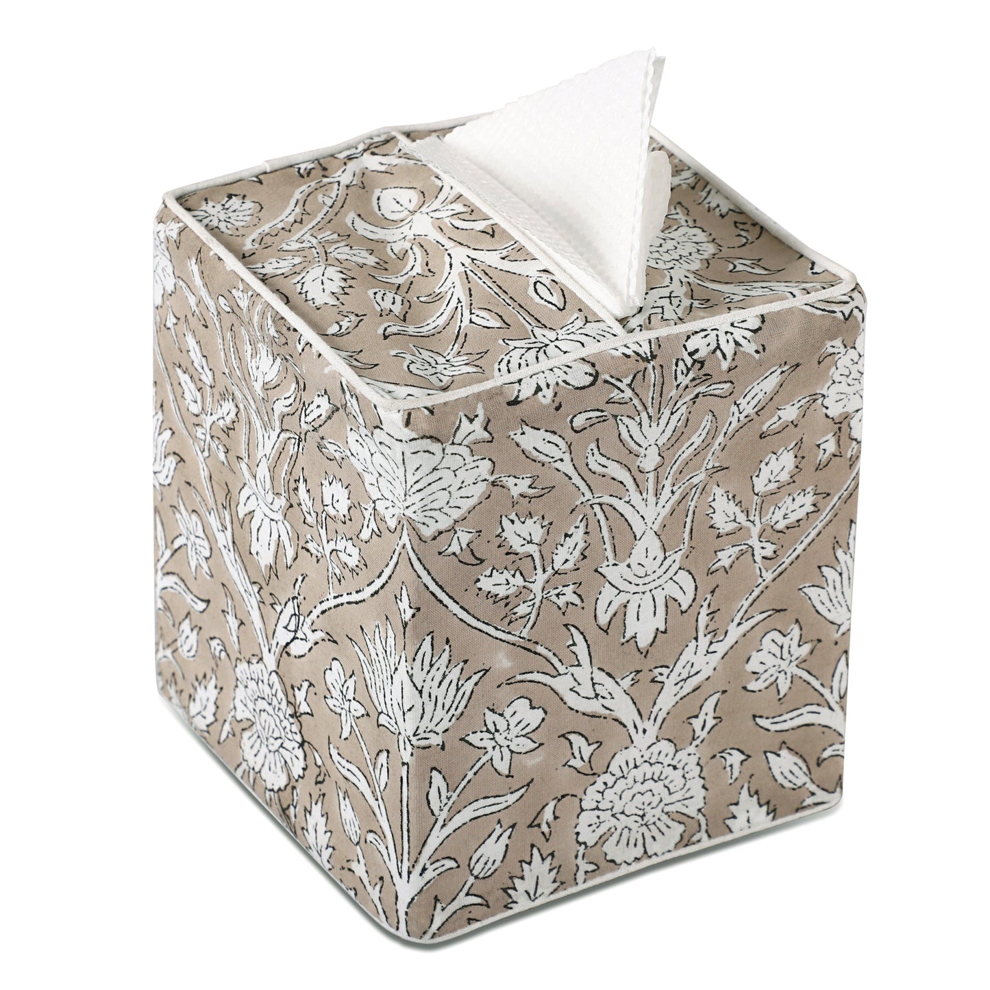 Taupe Tissue Box Cover