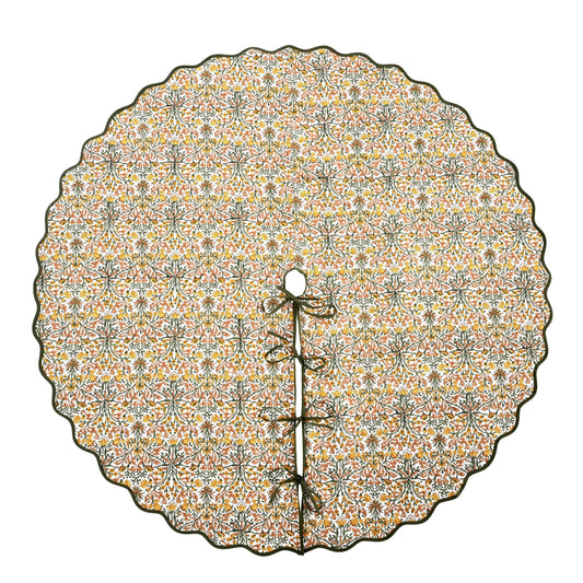 Goldenrod Yellow Tree Skirt