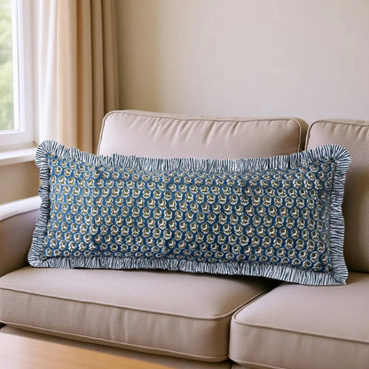 Peacock Blue Sham Cover