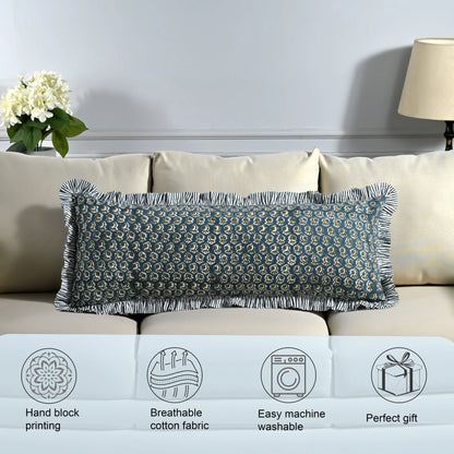 Peacock Blue Sham Cover